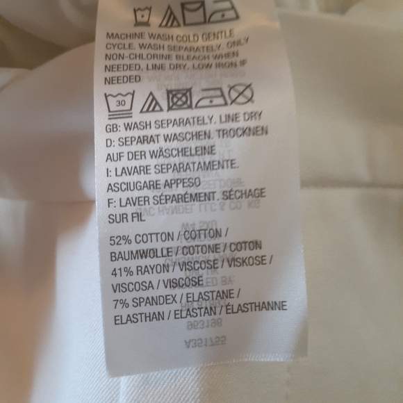 Pull up pants. NWOT. 18W. Never worn. Has stains. - Picture 7 of 8